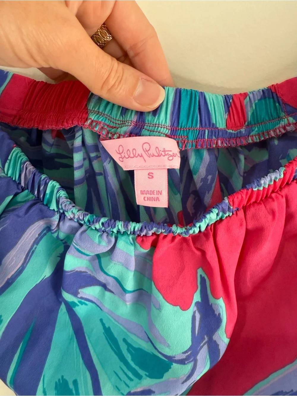 Lilly Pulitzer Emmett Vibrant Strapless Maxi Dress in Chic Pink Sway Size Small - Picture 2 of 9